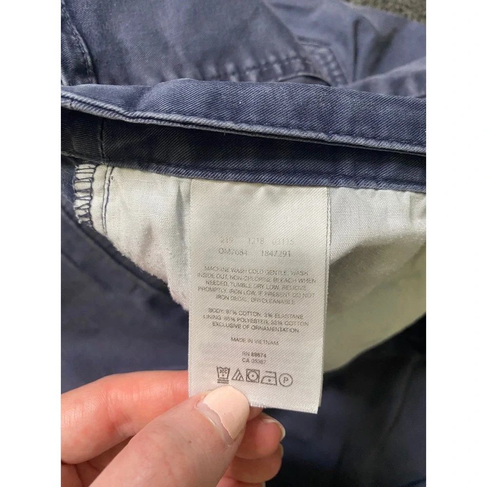 Mountain Hardwear Hiking Pants Blue Mens 36x32 Articulated Knee Stretch Outdoors